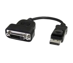 StarTech černá / Adaptér / DisplayPort na DVI-D / aktivní