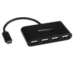 StarTech USB-C Hub 4 porty černá / USB hub / USB 2.0 / 4x USB-A