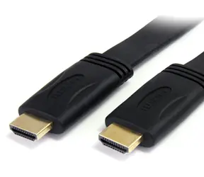 StarTech kabel HDMI plochý černá / Kabel HDMI / HDMI - HDMI / s Ethernetem / 1,8m