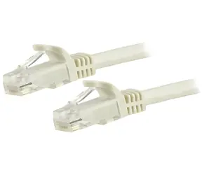 StarTech CAT6 5m bílá / Patch kabel / UTP / RJ-45 / PoE