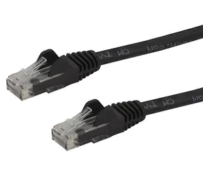 StarTech Snagless černý / Patch kabel / UTP Cat6 / RJ-45 / 10 m / PoE