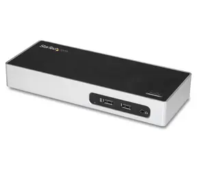 StarTech Dual Video USB 3.0 dokovací stanice / Dokovací stanice / USB 3.0 / HDMI / DVI-D / VGA / LAN