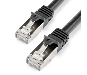 StarTech Cat6 SFTP černá / Patch kabel / 1 m / RJ-45 / PoE