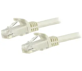 StarTech CAT6 Snagless bílý / Patch kabel / 1,5 m / RJ-45 / PoE / 24 AWG