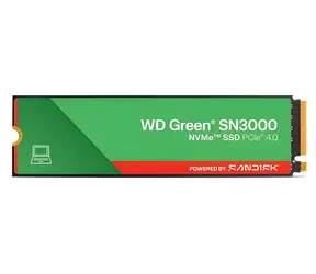 WD Green SN3000 2TB / SSD / M.2 2280 / PCIe Gen4 / čtení: 5000 MB/s / zápis: 4200 MB/s