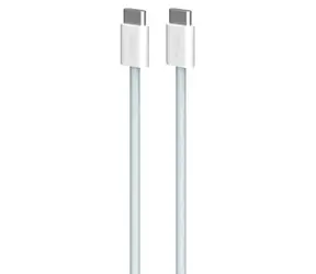 Puro Fabrik FABK4 světle modrá / Datový kabel USB-C na USB-C / 60 W / 1,5 m