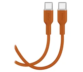 Puro Soft Desert Sun / Datový kabel / USB-C - USB-C / 25 W / 1,5 m