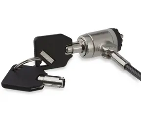 StarTech Cable Lock černá / Klíčový zámek pro notebook / 2 m / 2 klíče