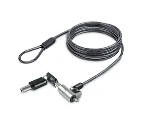 StarTech NANOK-LAPTOP-LOCK černá, stříbrná / Lankový zámek pro notebook / Nano slot / 2 m