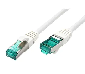 EFB S/FTP patchkabel bílý / Síťový kabel / cat. 6a / LSOH / 25 m