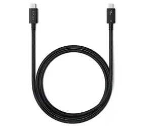 Satechi Thunderbolt 4 Pro Cable Space Gray / Kabel / Thunderbolt 4 / 8K/60Hz / 240 W / 1 m