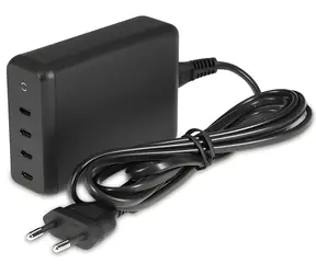 LMP GaN 165W černá / Nabíječka / 4x USB-C / GaN