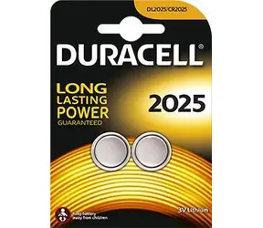 Duracell CR2025 / Knoflíková baterie / Lithium / 3 V / 2 ks