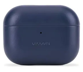 Decoded Leather AirCase tmavě modrá / Pouzdro / pro Apple AirPods Pro 3 / Kůže