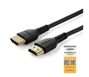 StarTech Premium HDMI kabel s aramidovými vlákny černá / Kabel / HDMI - HDMI / 1 m / s Ethernetem / HDR10
