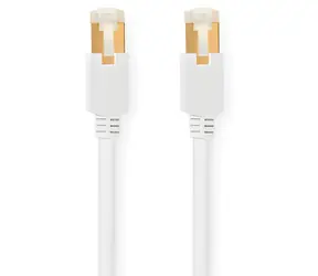 Nedis CAT6 S/FTP 5m bílá / Patch kabel / RJ45-RJ45 / LSZH