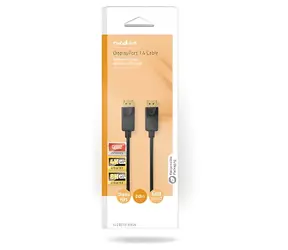 Nedis DisplayPort - DisplayPort černá / Kabel DisplayPort / 8K / 60 Hz / 2 m