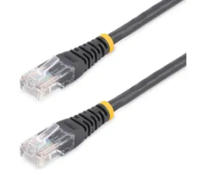 StarTech CAT5e černá / Síťový kabel / UTP / RJ-45 / 15 m / PoE