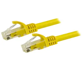 StarTech žlutá / Patch kabel UTP Cat6 / 15 m / Snagless / RJ-45 / PoE