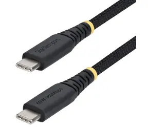 StarTech USB-C kabel černá / Nabíjecí kabel / USB-C - USB-C / USB 2.0 / Rugged / PD / 2 m