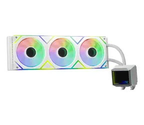 XPG Levante II 360 bílá / Vodní chladič CPU / 3x 120mm / ARGB / 800-2000 RPM / 29,3 dB