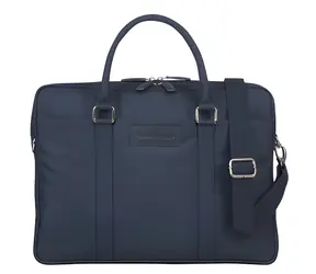 dbramante1928 Ginza Duo Pocket PURE 16" modrá / Brašna pro notebook / až 16" / imitace kůže a polyester