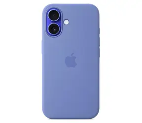 Apple Silicone Case MagSafe barvínkově fialová / Silikonové pouzdro / iPhone 16 / MagSafe