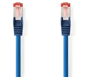 Nedis CAT6 S/FTP modrá / Síťový kabel / RJ45 / 10 m / LSZH