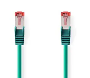 Nedis CAT6 S/FTP 15 m zelená / Síťový kabel / RJ45 - RJ45 / LSZH