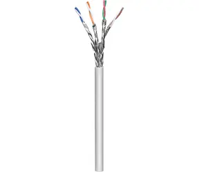 Intellinet instalační kabel Cat6a S/FTP 100m šedá / Instalační kabel / LS0H / AWG23 / 10GBase-T