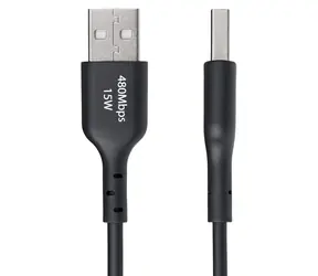 StarTech USB-A na USB-C černá / Kabel / 1 m / 480 Mbps / rychlé nabíjení