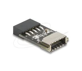 DeLock USB 2.0 interní konektor - Typ-E (F) / Adaptér / USB Typ-C (M) - USB Typ-E (F) / interní