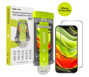 Mobile Origin Screen Guard 3D AR PRO iPhone 17 Pro Max / Ochranné sklo / Tvrzené sklo Corning 9H / S aplikátorem