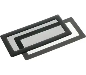 DEMCiflex 40 mm / Magnetický prachový filtr / hranatý / 2 ks / černá