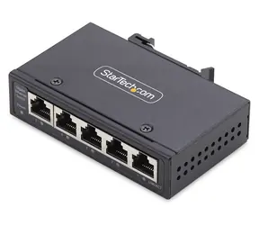 StarTech I51G / Switch / 5-port 10/100 Mbps / IP30 / -40 až 75 °C