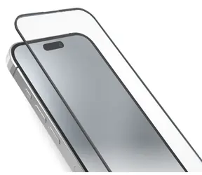 SBS pro Apple iPhone 15 Pro černá / Tvrzené sklo / Full Cover