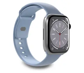 Puro Icon Powder Blue / Silikonový řemínek / pro Apple Watch 42/44/45/49 mm