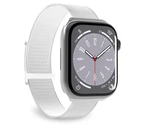 Puro Sport bílá / Řemínek pro Apple Watch / 42/44/45/49 mm / Nylon