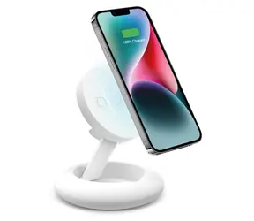 SBS bílá / Bezdrátová nabíjecí stanice / MagSafe / 10 W / USB-C