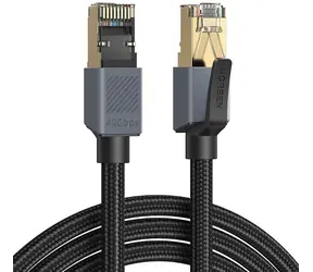 Ugreen NW343 černá / Síťový kabel / Cat.8 / F/FTP / RJ45-RJ45 / 5m