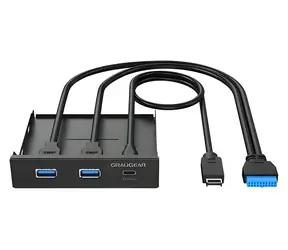Graugear Multi Frontblende / USB hub / Pro PC skříň