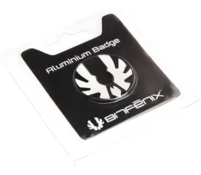 Bitfenix Prodigy M stříbrná / Hliníkové logo / pro skříň Prodigy M