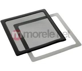 DEMCiflex 120mm černá/bílá / Prachový filtr / Magnetický / Čtvercový