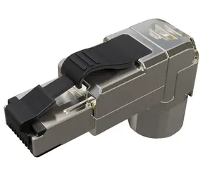 SXRJ45-6A-STP-BK-SA-U / Konektor RJ45 / CAT6A / STP / MPTL 90° / samořezný