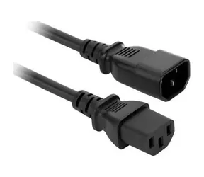 Akyga AK-PC-03A černá / Napájecí kabel / C14/C13 / 250 V / 10 A / 1,8 m