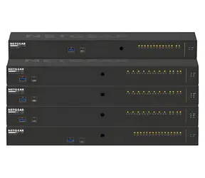Netgear GSM4212UX-100EUS černá / Switch / Managed / PoE / 12x Gigabit / agregace portů