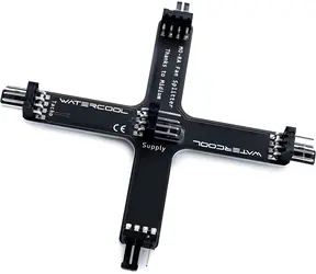 Watercool MO-RA X-Splitter / Adaptér pro ventilátor / pro Noctua NF-A20 / 200 mm