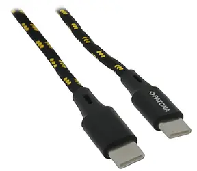 PATONA kabel USB-C/USB-C / Opletený / Power Delivery 30W / 60 cm