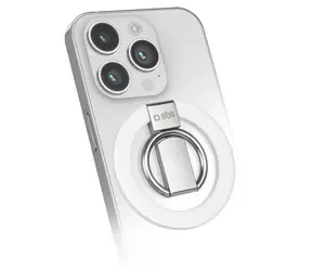 SBS Mag Ring stříbrná / Držák / Pro smartphony / MagSafe