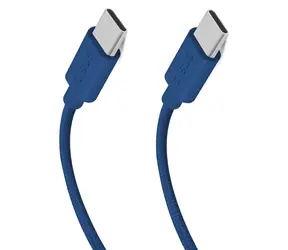 SBS USB-C modrá / Datový kabel / 60 W / Power Delivery / 1,5 m